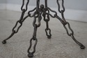 66293EC: MAITLAND SMITH Round Marble Top Chain Bas