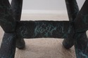 73067: Pair Of Designer Blue & Gray Upholstered Be