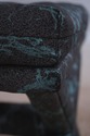 73067: Pair Of Designer Blue & Gray Upholstered Be