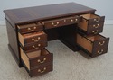 73033: HENKEL HARRIS MOORE Leather Top Executive D