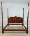 72992: BAKER Mahogany Gothic Style 4 Post King Siz