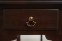 L72293: Pair ETHAN ALLEN Georgian Court Cherry Dro