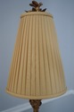 LF73045: Regency Style Pair Of Black & Gold Tall T