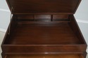 L72252: KITTINGER Leather Top Mahogany Architects 