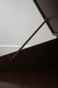L72252: KITTINGER Leather Top Mahogany Architects 