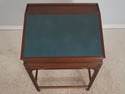 L72252: KITTINGER Leather Top Mahogany Architects 