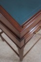 L72252: KITTINGER Leather Top Mahogany Architects 