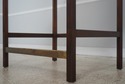 L72252: KITTINGER Leather Top Mahogany Architects 