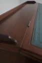 L72252: KITTINGER Leather Top Mahogany Architects 