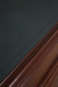 L72252: KITTINGER Leather Top Mahogany Architects 