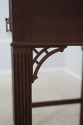 L72252: KITTINGER Leather Top Mahogany Architects 