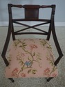 L73126: Set of 8 Antique Sheraton Mahogany Dining 