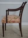 L73126: Set of 8 Antique Sheraton Mahogany Dining 