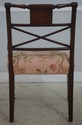 L73126: Set of 8 Antique Sheraton Mahogany Dining 