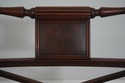L73126: Set of 8 Antique Sheraton Mahogany Dining 