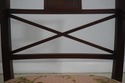 L73126: Set of 8 Antique Sheraton Mahogany Dining 
