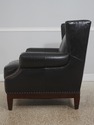 73108: FRONTGATE Black Leather High Quality Club W