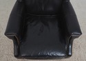 73108: FRONTGATE Black Leather High Quality Club W