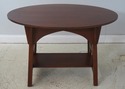 73023: STICKLEY Mission Oak Oval Library Table