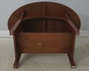 73023: STICKLEY Mission Oak Oval Library Table