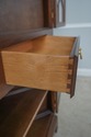 60077EC: SUTERS Walnut Chippendale Style Corner Ca