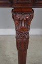 60048EC: HENKEL HARRIS Lion Head Carved Mahogany M