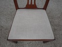 L60067EC: Set of 6 STICKLEY Chippendale Mahogany D