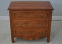 68373: Pair ETHAN ALLEN Country French 3 Drawer Ni