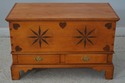 68477: ELDRED WHEELER Inlaid Maple Blanket Chest w