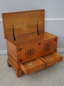 68477: ELDRED WHEELER Inlaid Maple Blanket Chest w