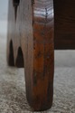 68476: English Distressed Oak Occasional Table