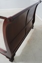 65919: THOMASVILLE Queen Size Mahogany Sleigh Bed