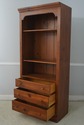 68381: ETHAN ALLEN Pine Bookcase w. 3 Drawer Base