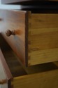 68381: ETHAN ALLEN Pine Bookcase w. 3 Drawer Base
