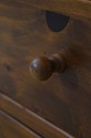 68381: ETHAN ALLEN Pine Bookcase w. 3 Drawer Base
