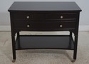 68277: Pair BERNHARDT Dark Finish Modern Nightstan