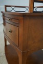 68469: Regency Style Walnut Finish Oversized Night