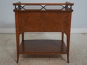 68469: Regency Style Walnut Finish Oversized Night