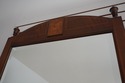 F68518: Inlaid Mahogany Beveled Glass Dresser Mirr