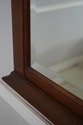 F68518: Inlaid Mahogany Beveled Glass Dresser Mirr