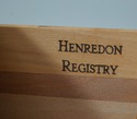 68326: HENREDON Registry Collection Large Mahogany