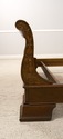 67467: HENREDON Queen Size Charles X Burl Elm Slei