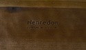 67467: HENREDON Queen Size Charles X Burl Elm Slei