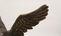 F68449: Bronze Full Winged Eagle Statue Figure