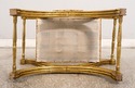 F68285: Vintage Gold X Design Upholstered Seat Ben