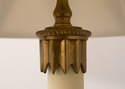 LF68454: CHAPMAN Brass Candelabra Form Table Lamp 