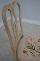 F64226EC: Venetian Style Side Chair w. Petit Point