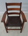 64301EC: L&JG STICKLEY Signed Antique Mission Oak 