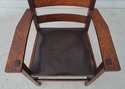 64301EC: L&JG STICKLEY Signed Antique Mission Oak 