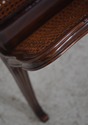 64287EC: French Louis XV Style Double Cane Mahogan